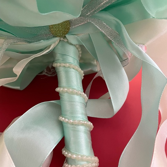 ❌SOLD, Wedding bouquet, artificial foam flowers. - Picture 4 of 6